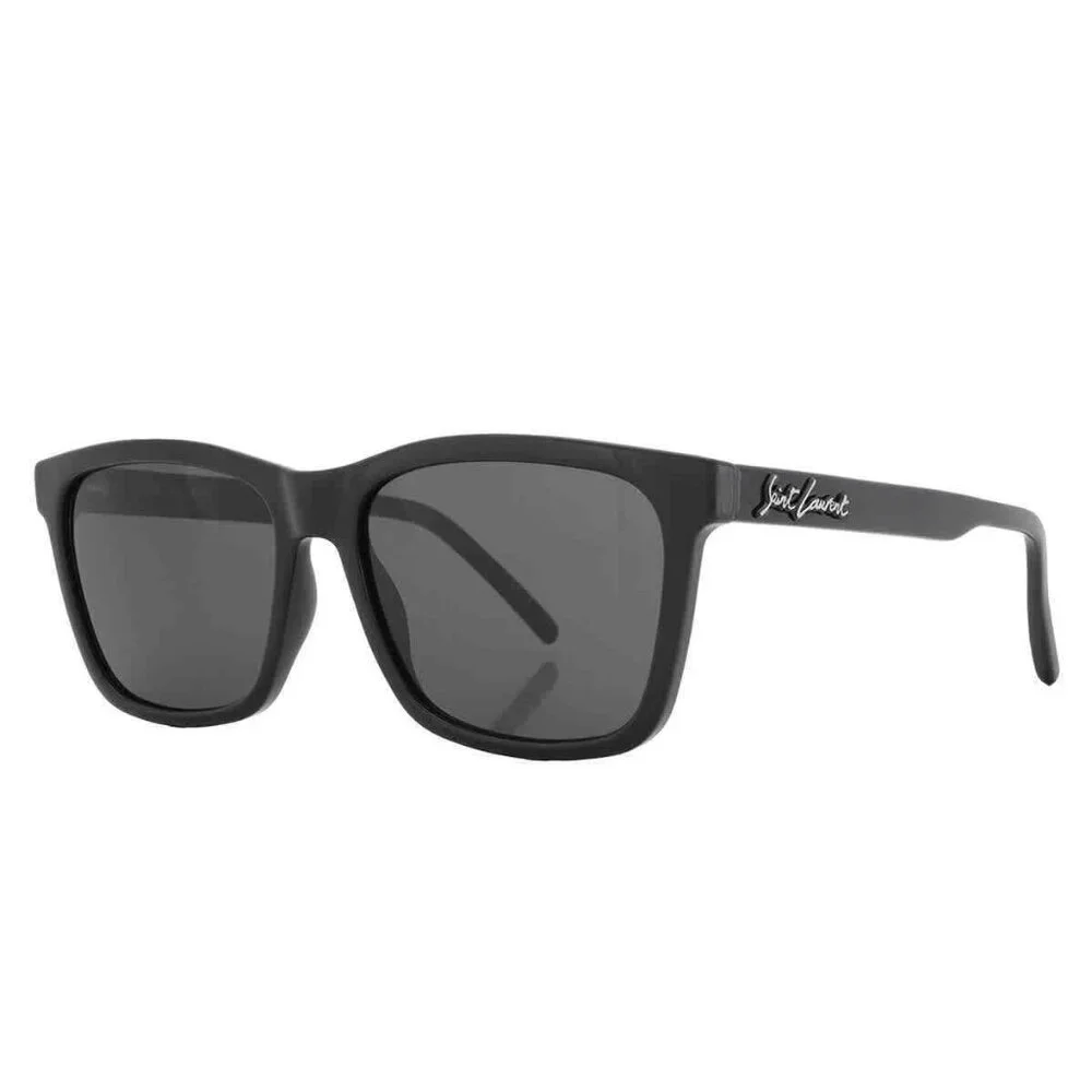 Saint Laurent Black Men's Square Sunglasses New